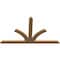 Ekena Millwork Richland Timber Gable Bracket, Western Red Cedar, 60"W x 35"H x 1 1/2"D x 3 1/2"F, 14/12 Pitch GBW060X35X0204RIC00SWR - alternate 3